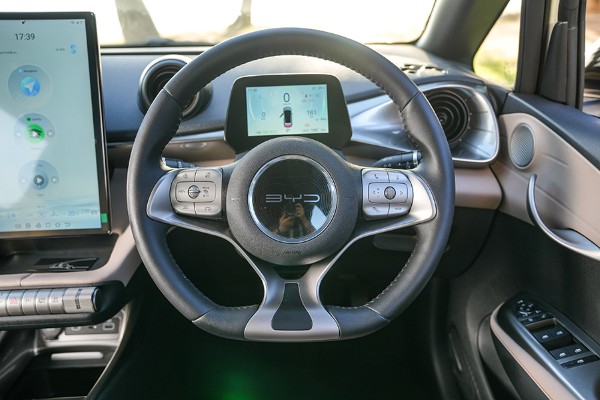 BYD Dolphin Extended Range interior 2