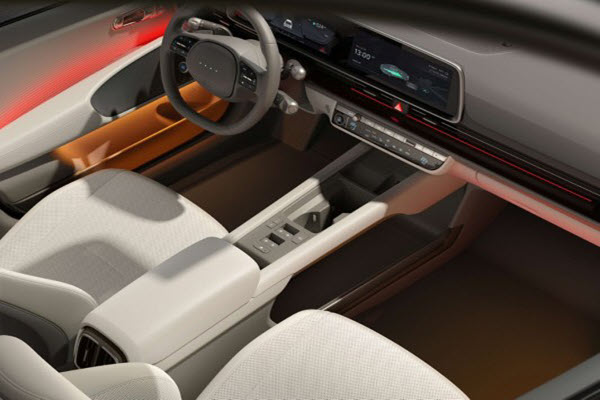 Hyundai IONIQ 6 Exclusive interior 2