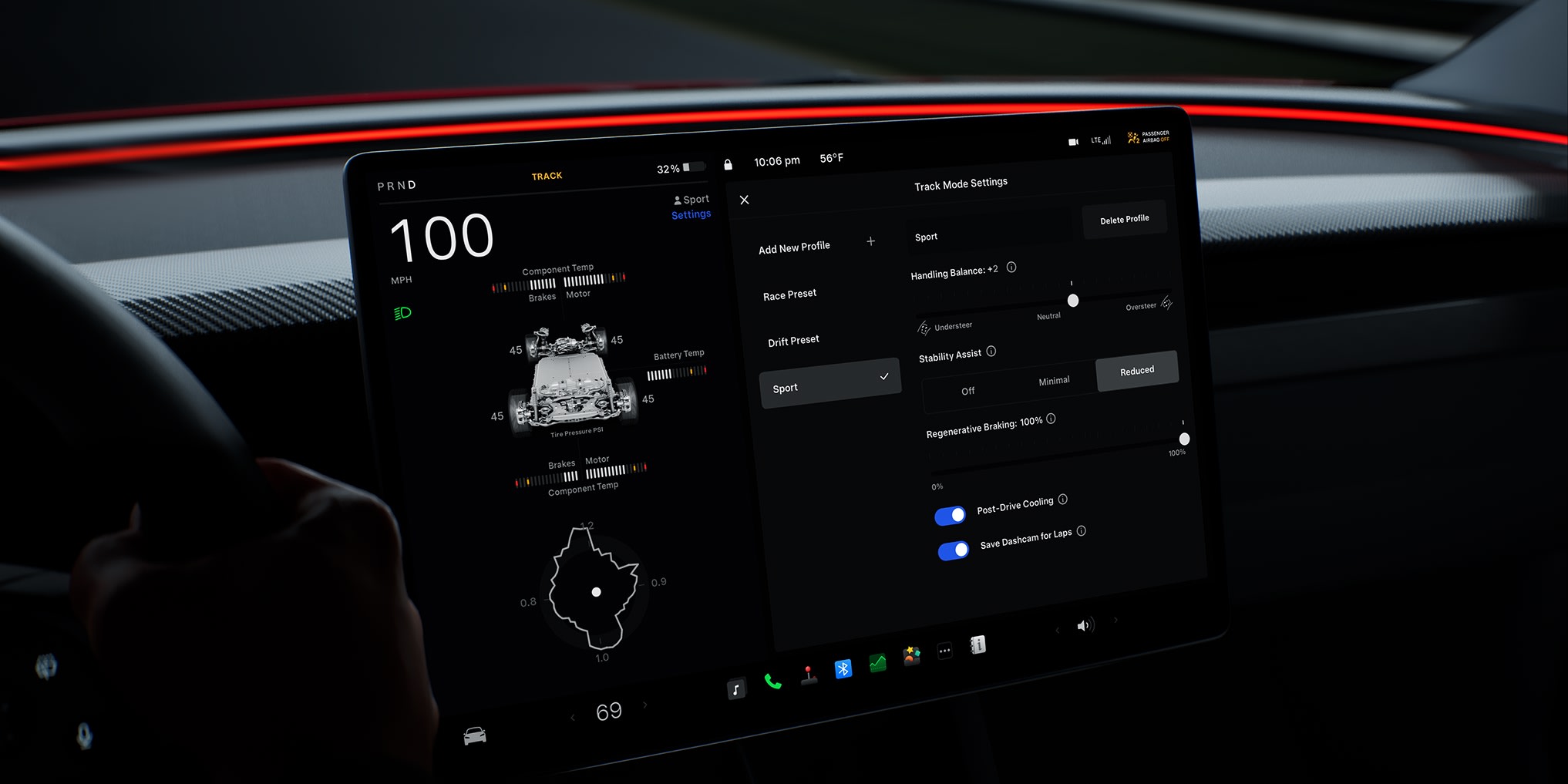 Tesla Model 3 Performance AWD interior 2
