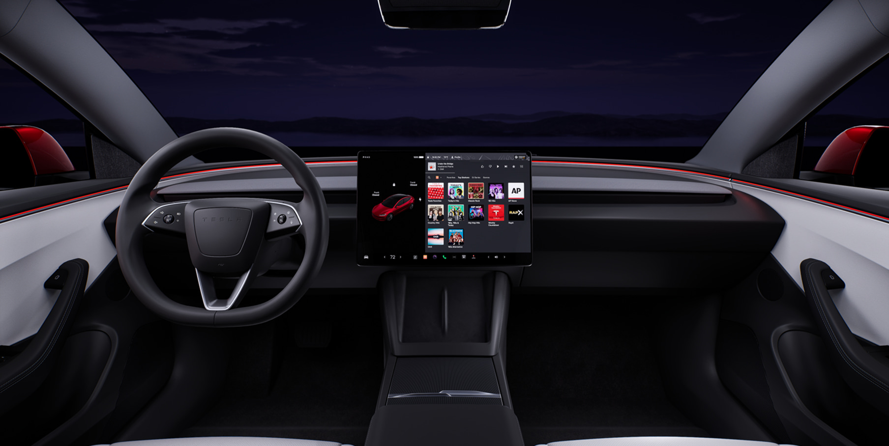 Tesla Model 3 Premium Long Range RWD interior 4