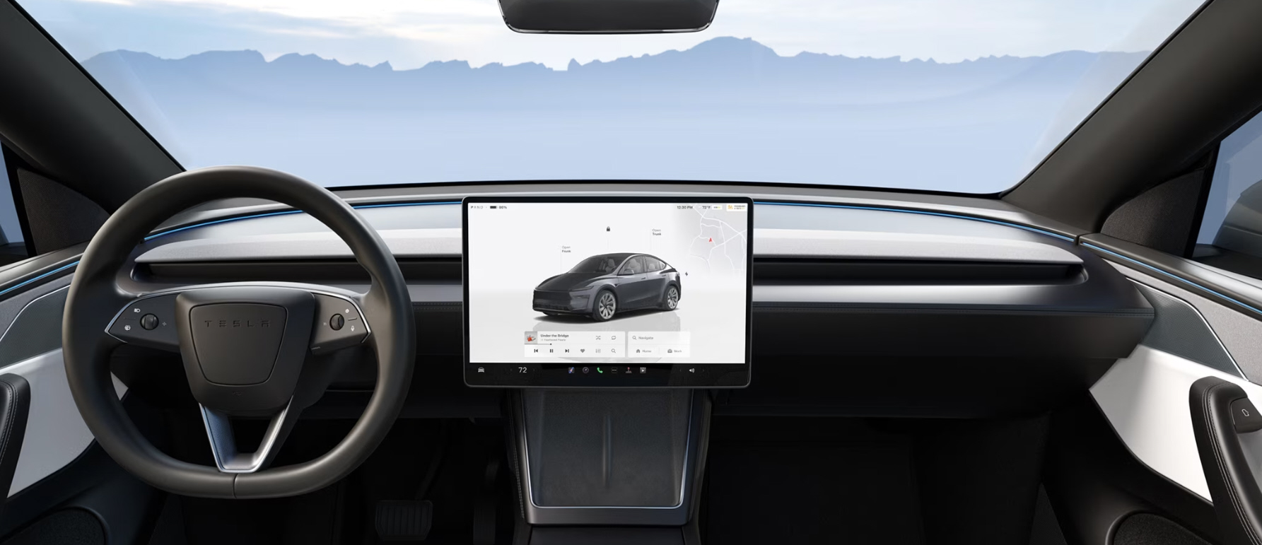 Tesla Model Y L Premium AWD interior 2