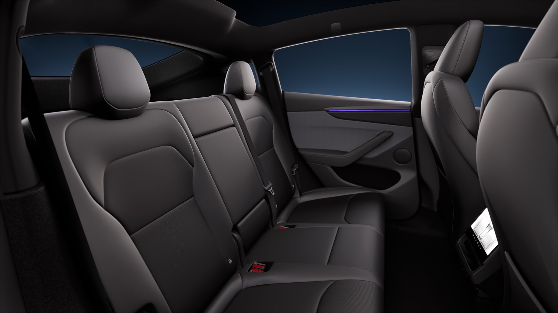 Tesla Model Y Premium Long Range RWD interior 5
