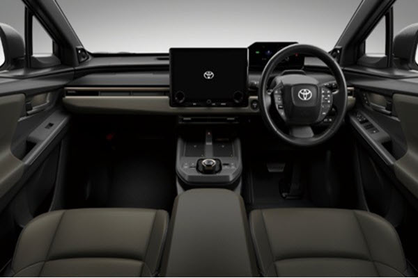 Toyota bZ4X FWD interior 1