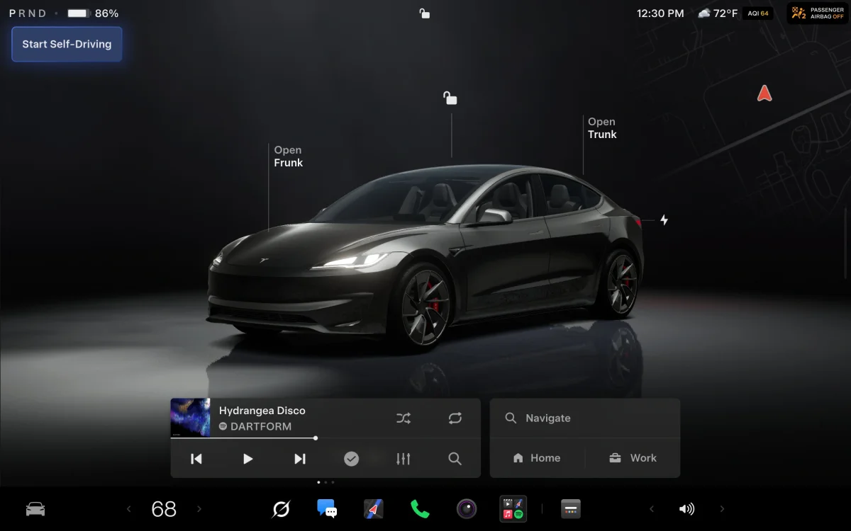 Tesla FSD v14.3 เตรียมปล่อย รวมฟีเจอร์ Spring Update 2026